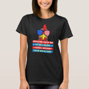 Camiseta Ala De Pollo Cocinada Ala De Pollo Perro Caliente