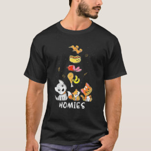 Camiseta Ala de pollo con ala de pollo con Perro caliente B