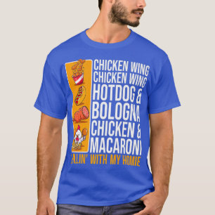 Camiseta Ala De Pollo De Pollo Ala De Gallina Perro Calient