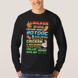 Camiseta Ala De Pollo Perro Caliente Y Canción Viral De Bol