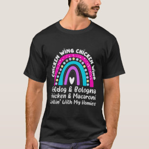 Camiseta Ala de pollo viral Ala de pollo Hot Dog Bologna So