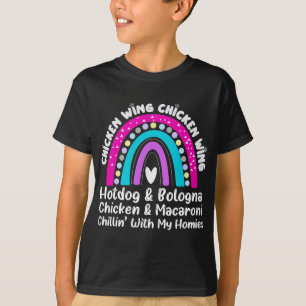 Camiseta Ala de pollo viral Ala de pollo Hot Dog Bologna So