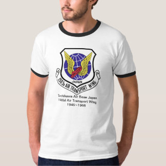 Camiseta ala de transporte aéreo 1503d Tachikawa AB Japón