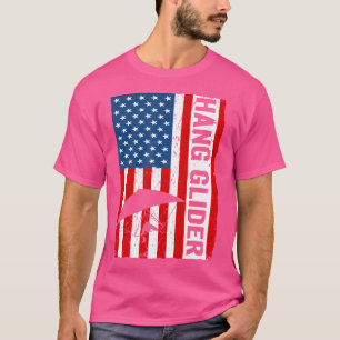 Camiseta Ala Delta Bandera De Estados Unidos Divertido Ala