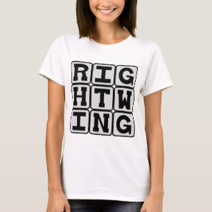 Camiseta Ala Derecha, Inclinación Política