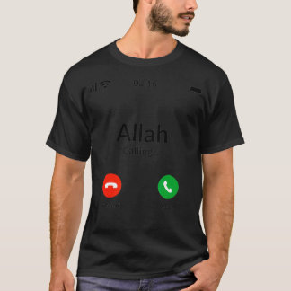 Camiseta Alá está llamando - Islam musulmán