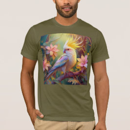 Camiseta Ala irlandesa Cockatiel Fantasy Bird