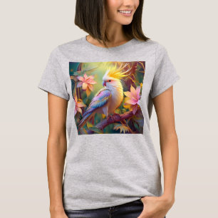 Camiseta Ala irlandesa Cockatiel Fantasy Bird