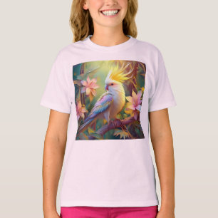 Camiseta Ala irlandesa Cockatiel Fantasy Bird