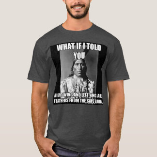 Camiseta Ala izquierda Ala derecha Mismo Ave 