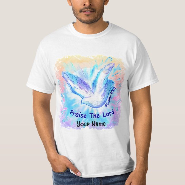 Camiseta Alabado el cristiano Lord Dove (Anverso)