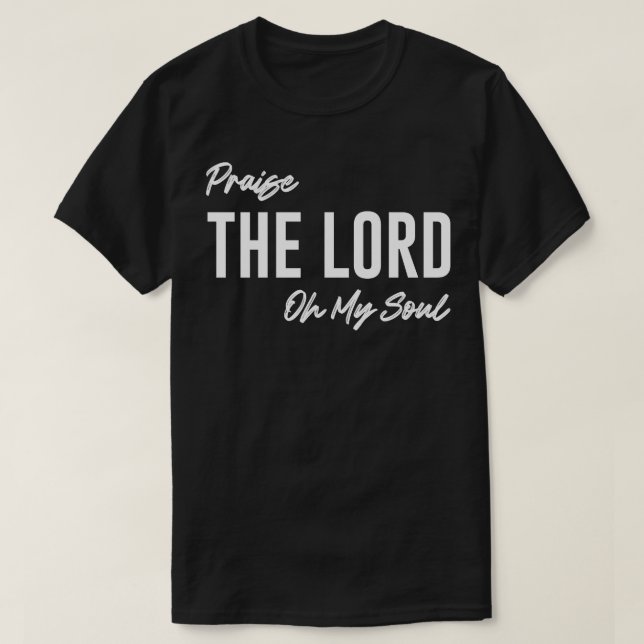 Camiseta Alabado El Señor Oh Mi Alma 1 (Diseño del anverso)