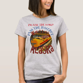 Camiseta Alabado sea el Señor Pase el Halibut Fish & Chips