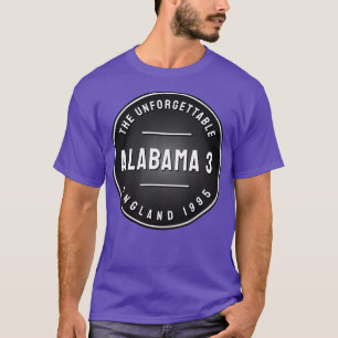 Camiseta Alabama 3 Inglaterra 1995 Música D105 TShirt