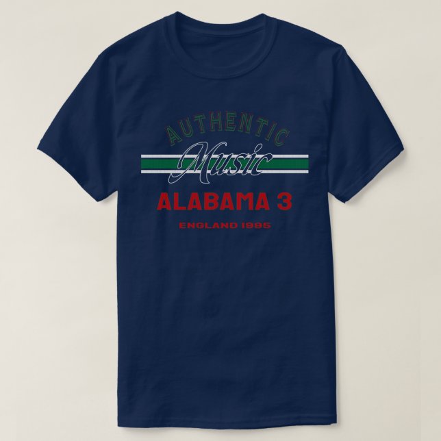 Camiseta Alabama 3 Inglaterra 1995 Música D106 TShirt (Diseño del anverso)