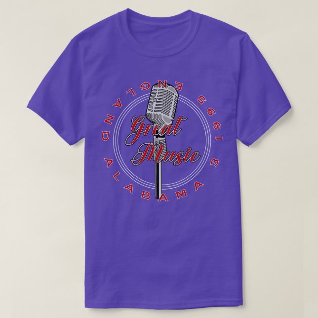 Camiseta Alabama 3 Music D151 TShirt (Diseño del anverso)