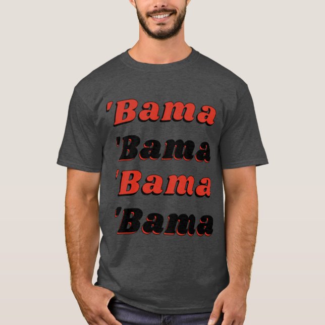 Camiseta alabama 5 (Anverso)