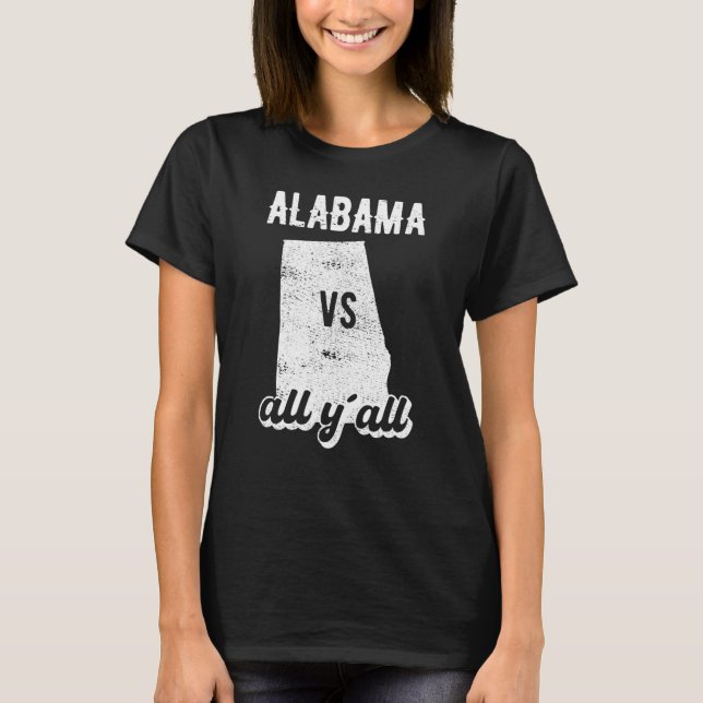 Camiseta Alabama all y'all (Anverso)