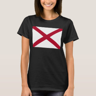 Camiseta Alabama: bandera de la Cruz Carmesí de San Andrés