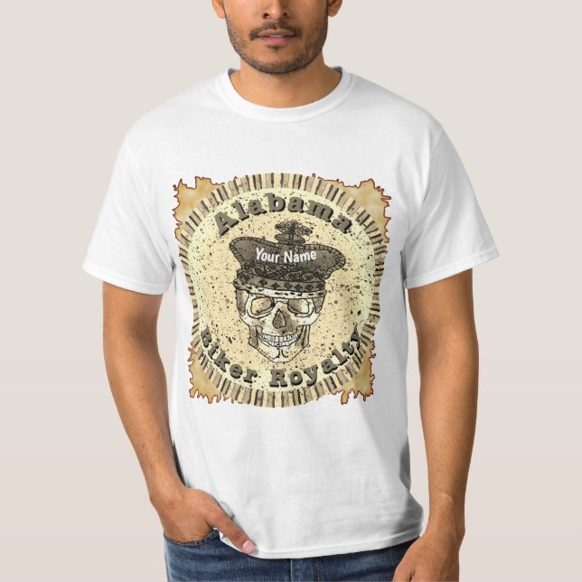 Camiseta Alabama Biker  (Anverso)