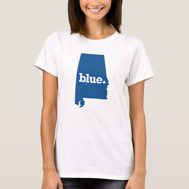CAMISETA ALABAMA BLUE STATE (Anverso)