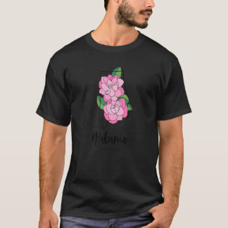 Camiseta Alabama Camellia Flower