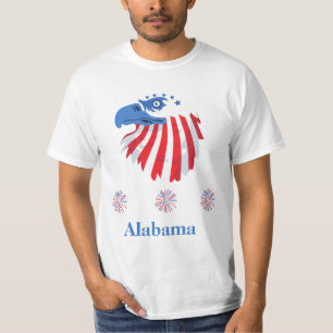 Camiseta Alabama celebra: Feliz Independencia
