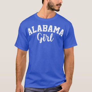 Camiseta Alabama Chica Alabamians El Corazón De Dixie