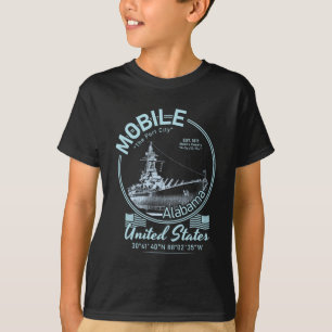 CAMISETA ALABAMA, CIUDAD MÓVIL - USO DE LA BATERÍA DE ALABA