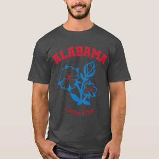 Camiseta Alabama Cotton State USA Original Graphic with Blu