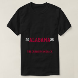 Camiseta Alabama Crimson Tide 2025