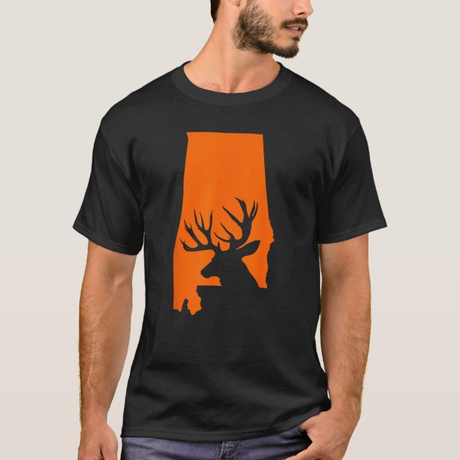 CAMISETA ALABAMA DEER (Anverso)