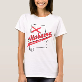 Camiseta Alabama - El corazón de Dixie