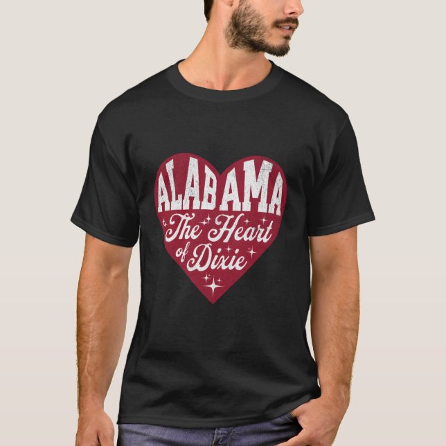 Camiseta Alabama El De Dixie Alabama Por (Anverso)