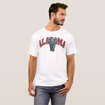Alabama Elephant Men’s T-Shirt | Classic College T
