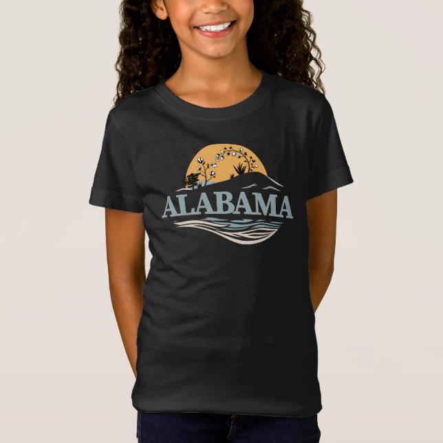 Camiseta Alabama Estados Unidos de América (Anverso)
