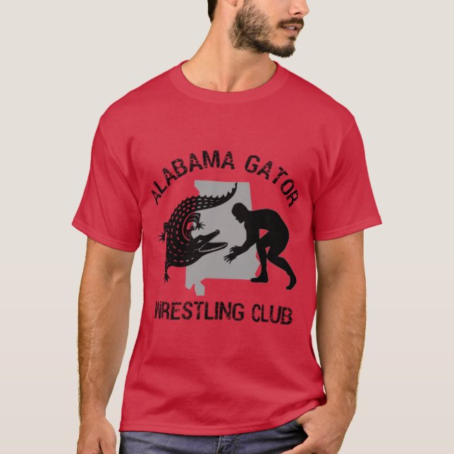 Camiseta Alabama Gator Wrestling Club (Anverso)