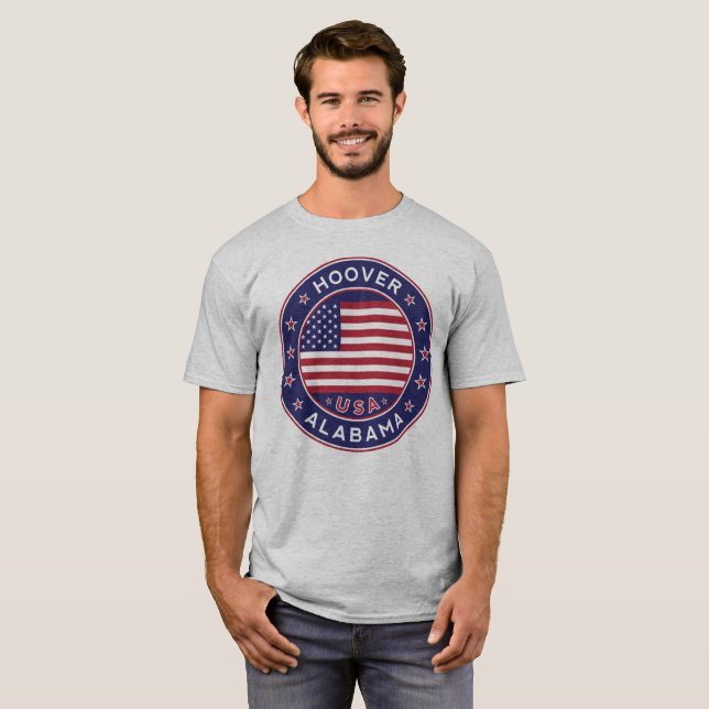 Camiseta Alabama, Hoover (Anverso completo)