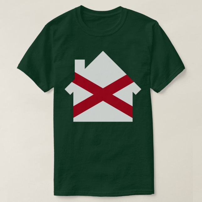 Camiseta alabama house TShirt (Diseño del anverso)