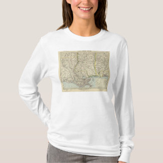 Camiseta Alabama, Mississippi, Luisiana, Arkansas