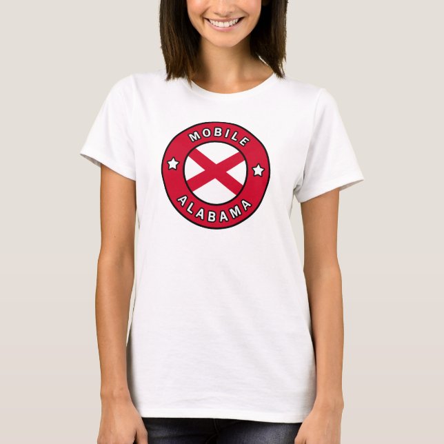 Camiseta Alabama móvil (Anverso)