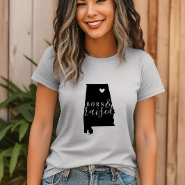 Camiseta Alabama nació y creció el té estatal