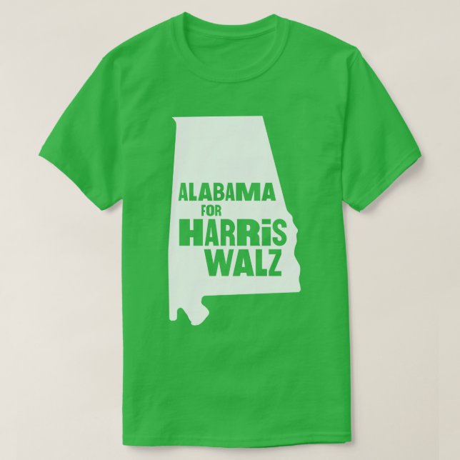 Camiseta Alabama para Walz TShirt (Diseño del anverso)