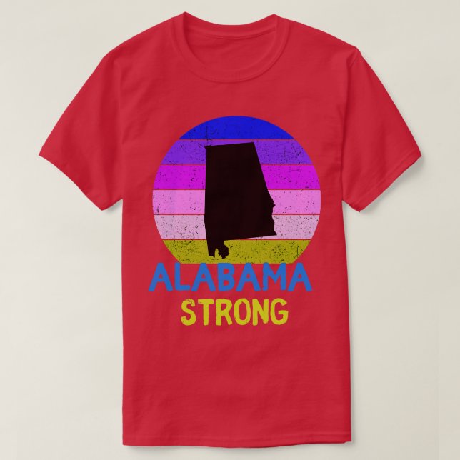 Camiseta Alabama Strong (Diseño del anverso)