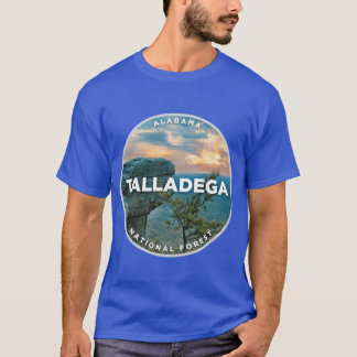 Camiseta Alabama Talladega Bosque Nacional Sobredimensionad