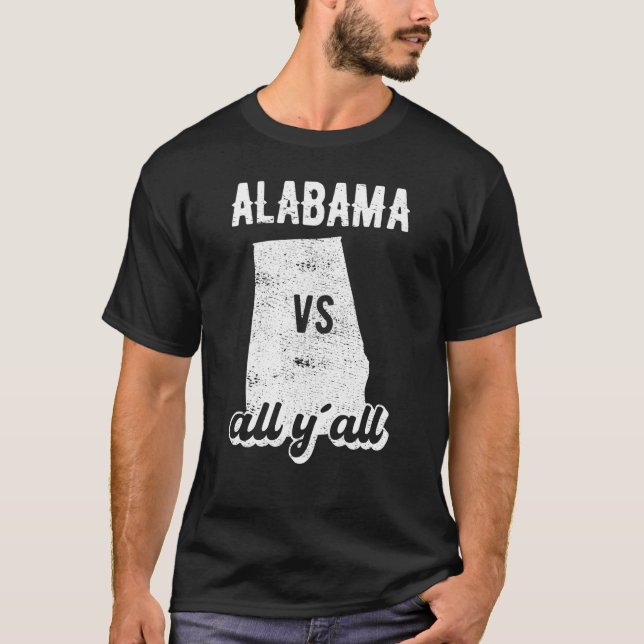Camiseta Alabama todos ustedes (Anverso)