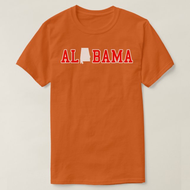 Camiseta Alabama TShirt 8 (Diseño del anverso)