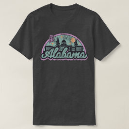 Camiseta Alabama Vintage Retro
