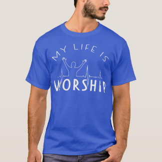 Camiseta Alabanza de culto a la banda cristiana más animada