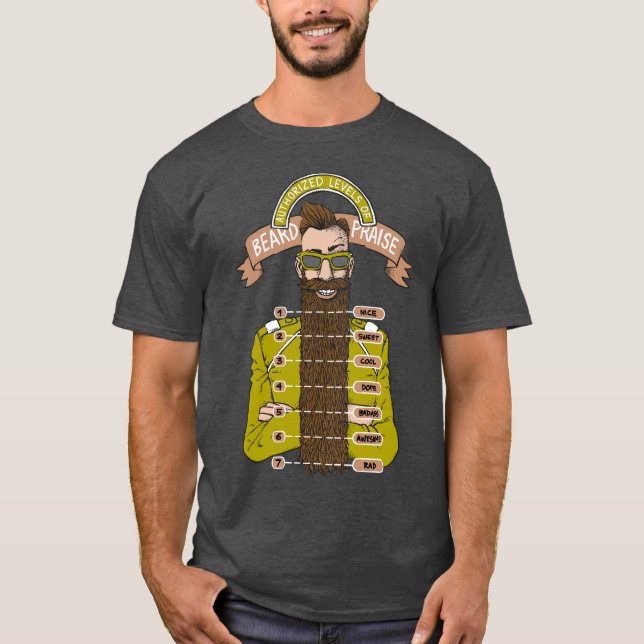 Camiseta Alabanza de la barba (Anverso)